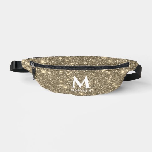 Glam Or Bling Paillettes Initial Monogramme (Recto)
