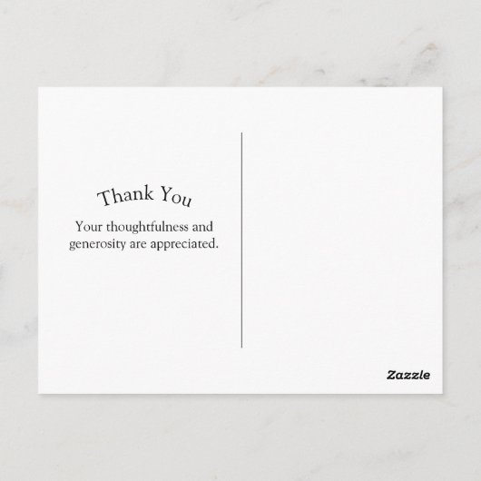 Glam Paarse Gouden Ballon Boog Bedankt Afstuderen Briefkaart (Achterkant)