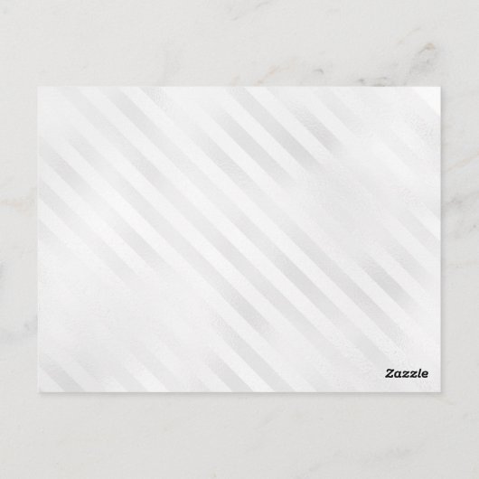 Glam Paarse Zilveren Ballon Glitter 30e Verjaardag Briefkaart (Achterkant)