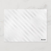 Glam Paarse Zilveren Ballon Glitter 70e Verjaardag Briefkaart (Achterkant)