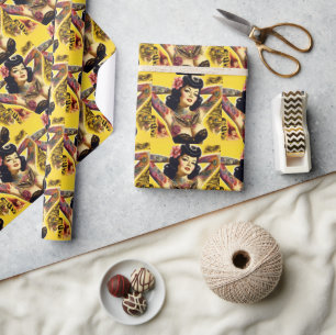  Glam Pin-up Cadeaupapier