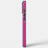 Glam Pink Diamond Jewels Case-Mate iPhone Case (Achterkant / Links)
