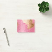 Glam Pink en Gold Post-it® Notes (Kantoor)