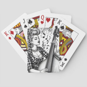 Glam Punk Rock Rockabilly Speelkaarten
