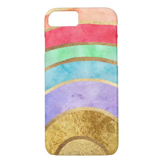 Glam Rainbow Case-Mate iPhone Case (Achterkant)