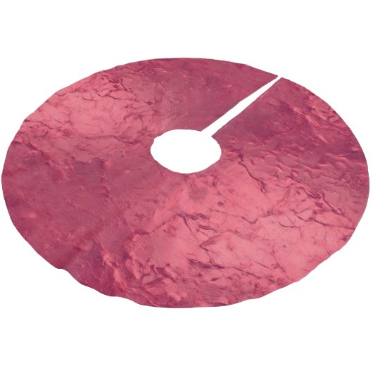 Glam Red Kerstboom Rok (Gekanteld)