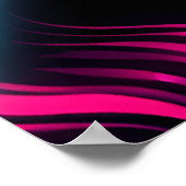 Glam Rock Sisters - Poster d'art pop électrique (Coin)