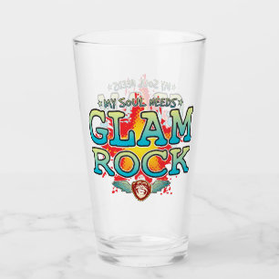 Glam Rock Soul Glass Tumbler