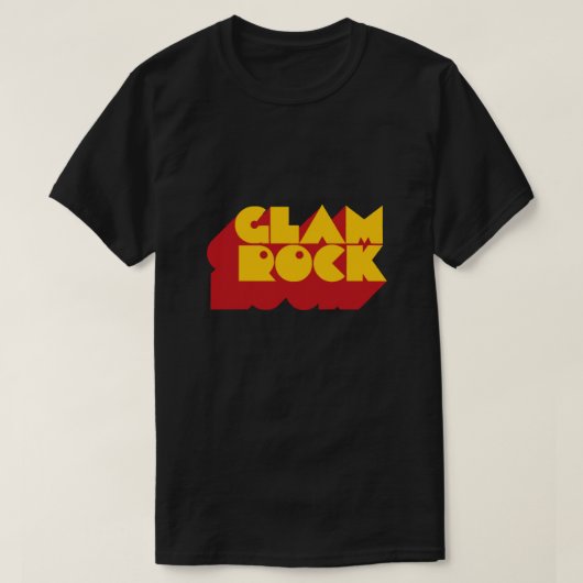 Glam Rock T-Shirt (Design voorkant)