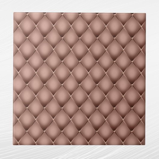 Glam Roos Gold Geometric Tufted Graphic Tegeltje