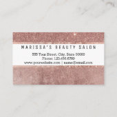 Glam Roos Gold Glitter Mesh Loyalty Dispatch (Achterkant)