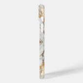 Glam Roos Goud Luxe Trendy Marmer Case-Mate iPhone Case (Achterkant / Links)
