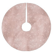 Glam Roos Gouden Sparkle Kerstboom Rok (Voorkant)