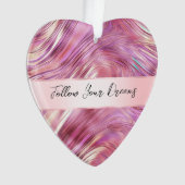 Glam Rose d'or de perle rose fille (devant)