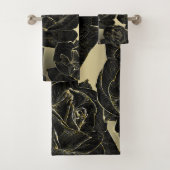 Glam Rose or et noir Elegant Classy Chic (En situation)