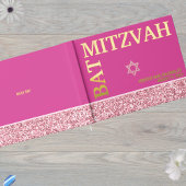 Glam Rose Star De David Bat mitzvah Gold