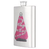 Glam Roze Kerstboom Flacon (Links)