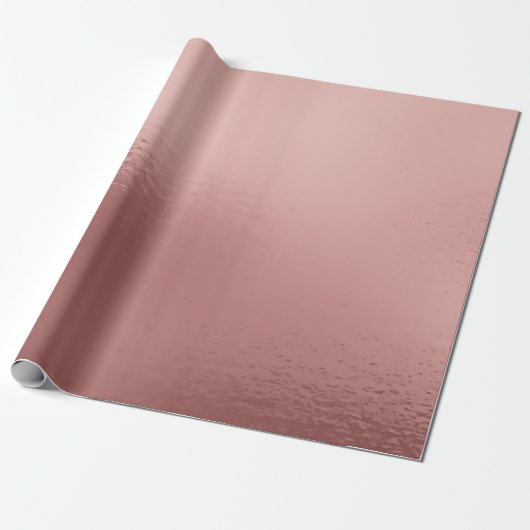 Glam Roze Roze Goud Glazen Glanzend Cadeaupapier (Uitgerold)