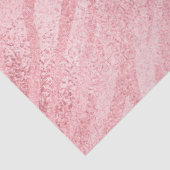 Glam Roze Zebra Print Tissuepapier (Detail)