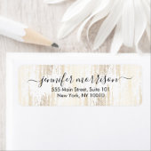Glam Script Gold Confetti Etiket (Insitu)