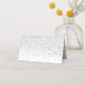 Glam Silver Confetti Wedding (Achterkant)