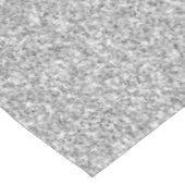 Glam Silver Glitter Glitz Tafelkleed (Gekanteld)