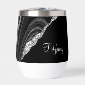 Glam Silver Parties scintillant Black Festive (Avant)