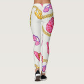 Glam Street Leggings Pink Gold (Achterkant)