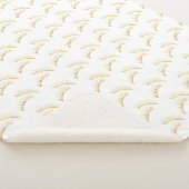 Glam White Eyelashes Sherpa Deken (3/4)