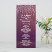 Glam White Fairy Light Purple rose rose Programme  (Debout devant)