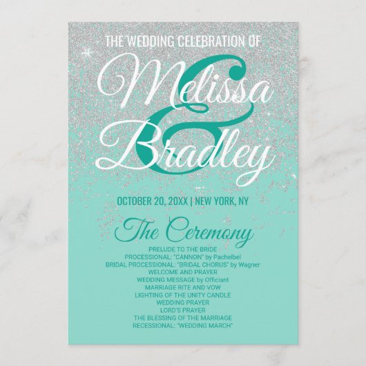 Glam White Parties scintillant éclate Programmes d (Devant)