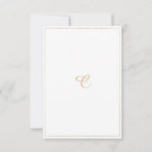 Glam witgouden strik lavendel waterverf Afstuderen Kaart (Achterkant)