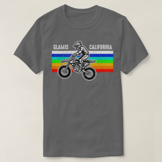 Glamis California Dirt Bike Clothing Dirt T-shirt (Design voorkant)