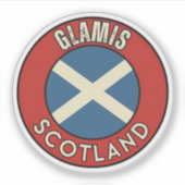 Glamis, Scotland Sticker (Voorkant)