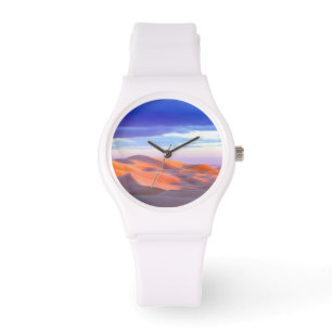 Glamis zandduinen bij zonsondergang horloge
