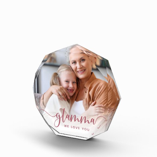 Glamma Grandma Script Overlay Fotoblokken (Rechts)