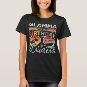 Glamma van de verjaardag Cruiser Vakantie Vrouwen T-shirt