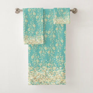 Glamme à la gloire dorée florale