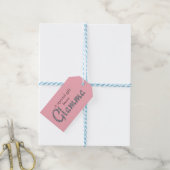 Glamming ontwerp label cadeaulabel (Met Touw)