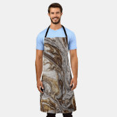 glamor 001 couleur brun liquide tablier (Porté)