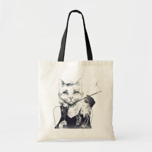Glamor Cat Tote Bag