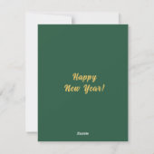 Glamor dans les cadres Invitation de la fête (Dos)