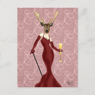 Glamor Deer in Marsala 2 Briefkaart