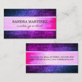 Glamor Elegant Texture Visitekaartje (Voorkant / Achterkant)