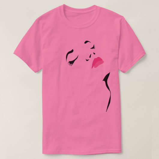 Glamor Face T-Shirt (Design voorkant)