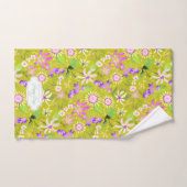 Glamor Floral Chic Green (Serviette à main)