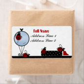 Glamor Girl Avery Étiquette (En situation)