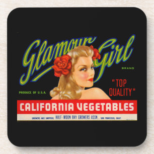Glamor Girl Bier Onderzetter