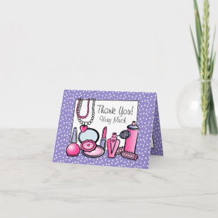Glamor Girl Birthday (pd) Bedankkaart