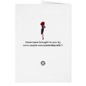 Glamor Girl Retro Pinup (Achterkant)